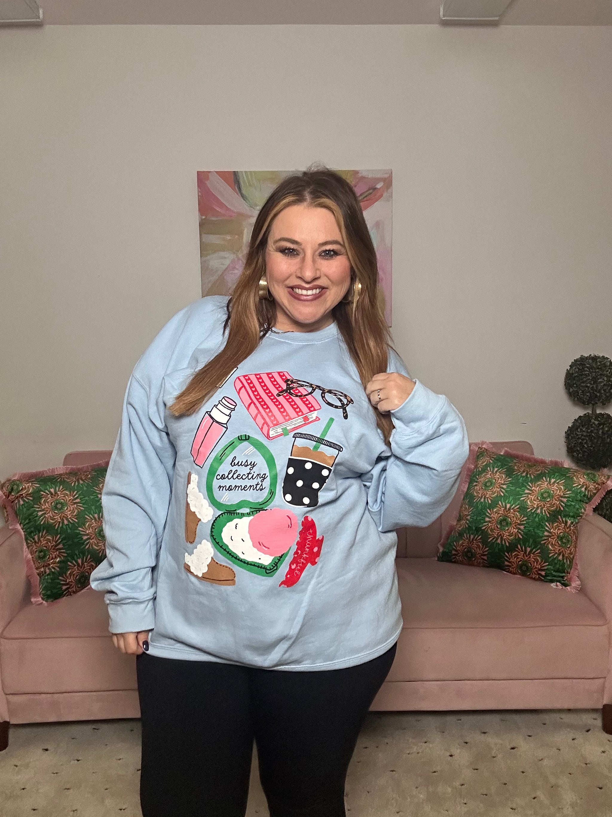 Busy Collecting Moments Sweatshirt