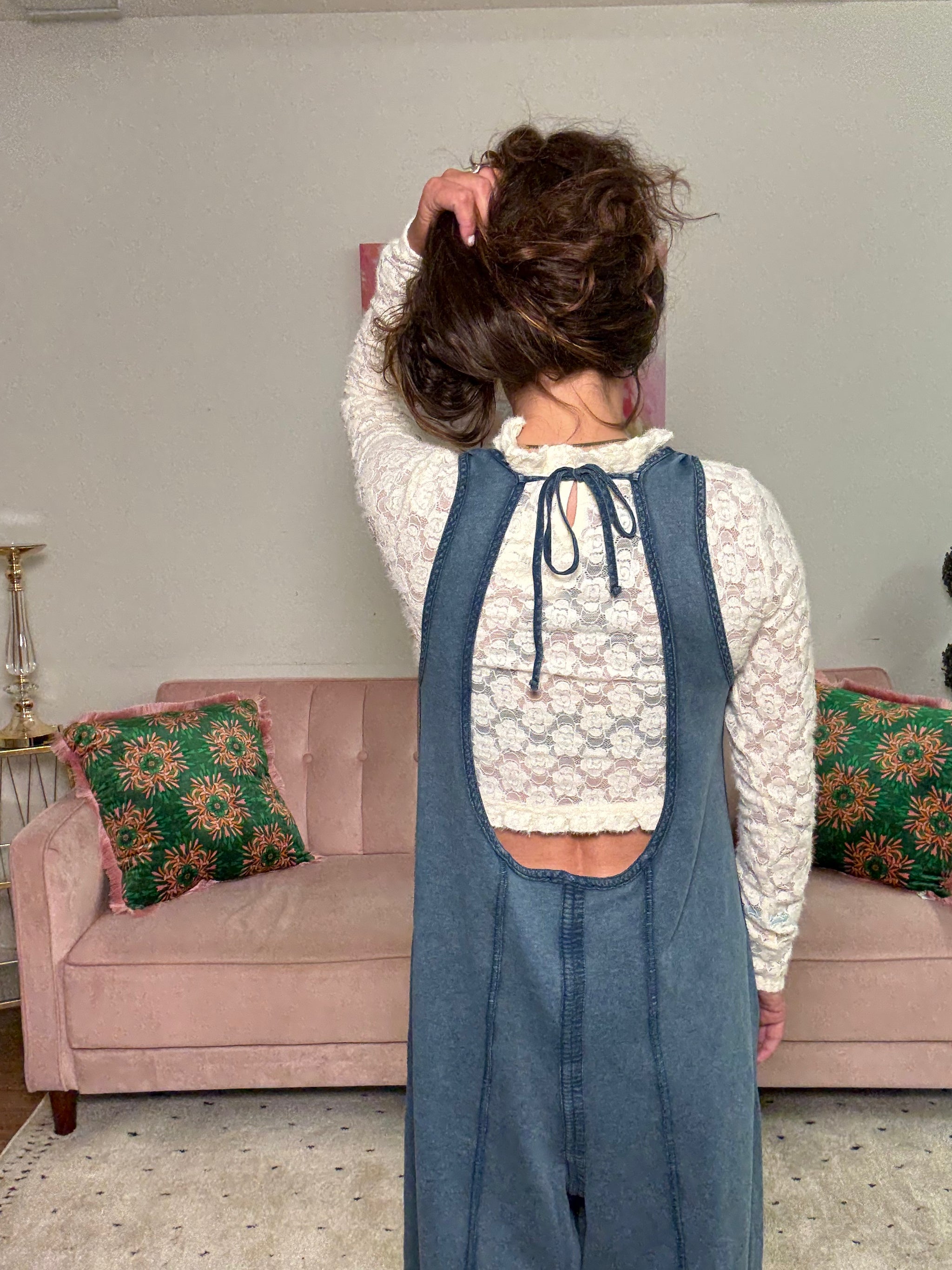 Mineral Wash Romper