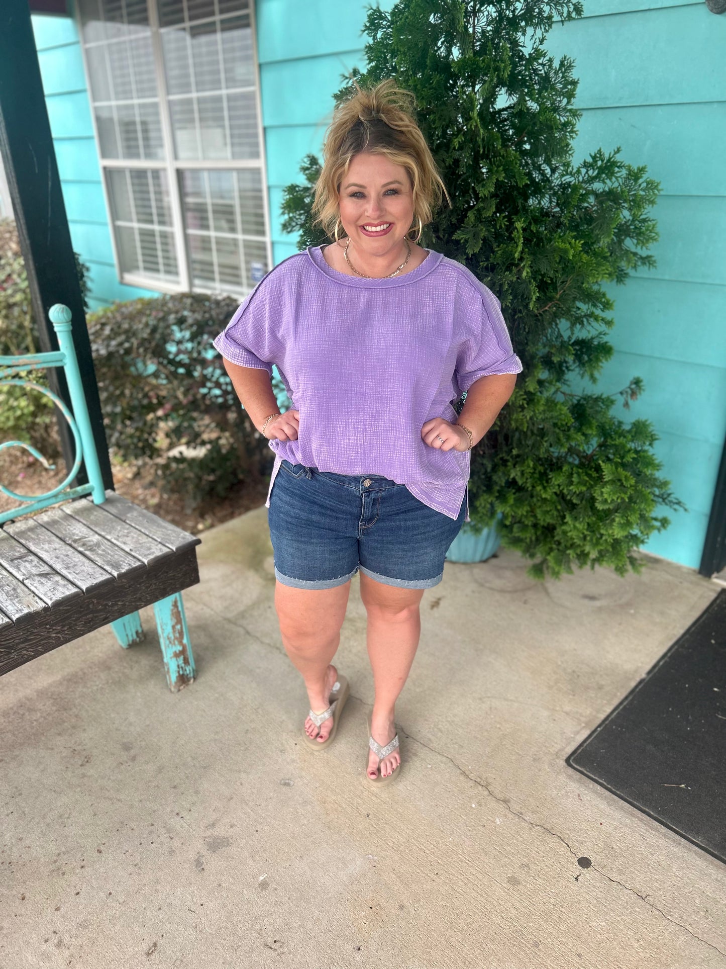 Purple Pixie Top