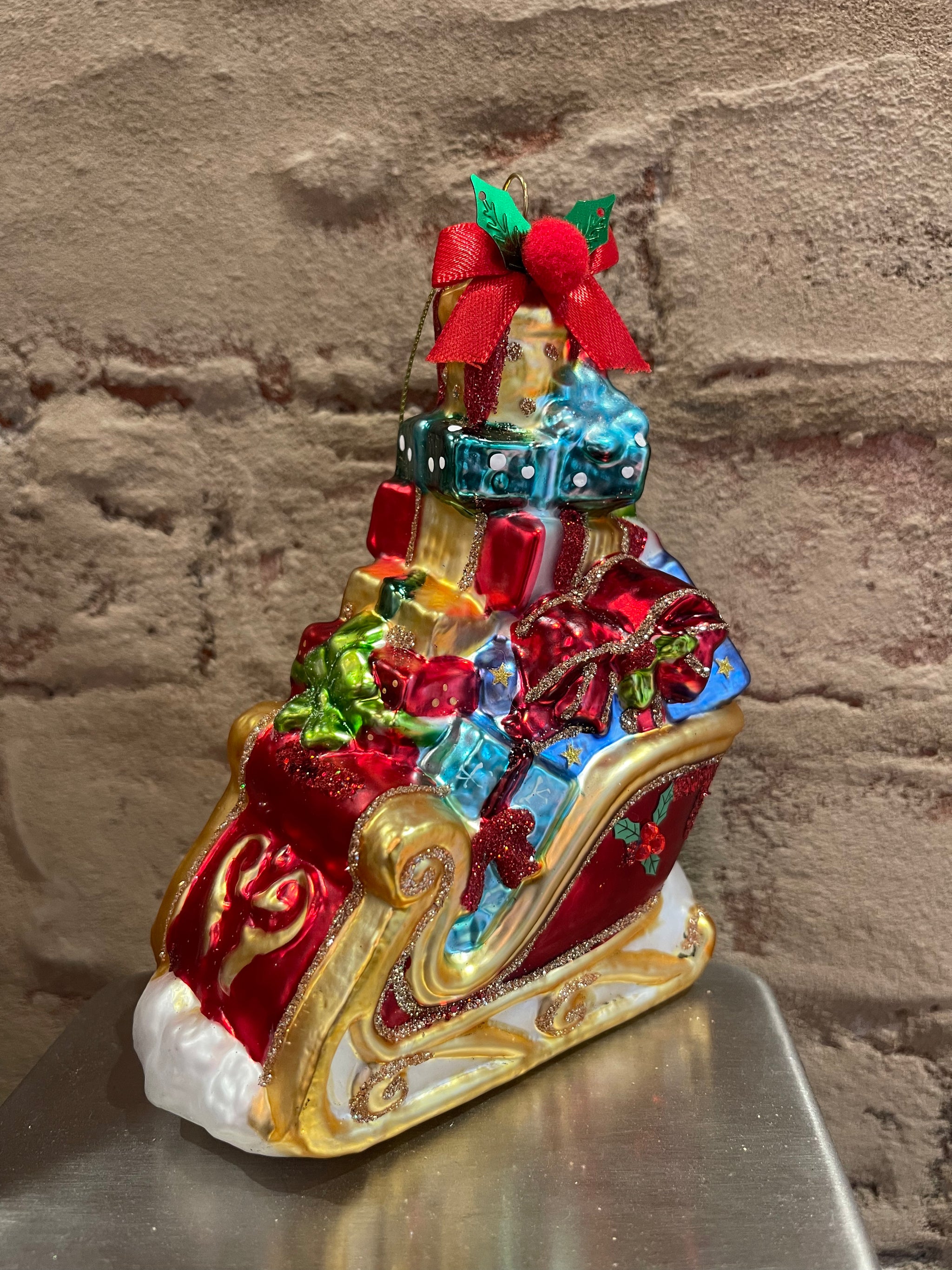 Large Sleigh Ornament