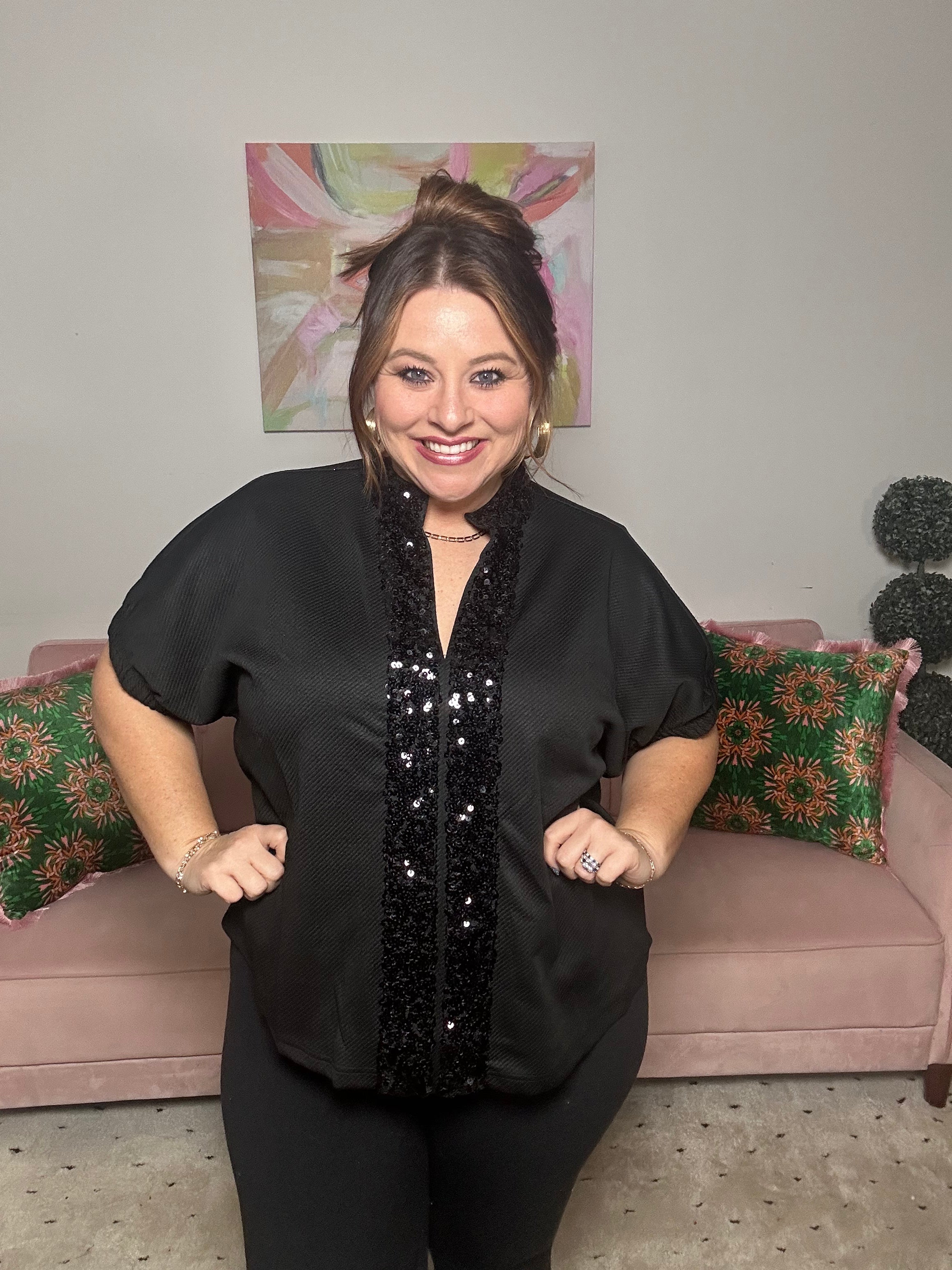 Shine Bright Tonight Top