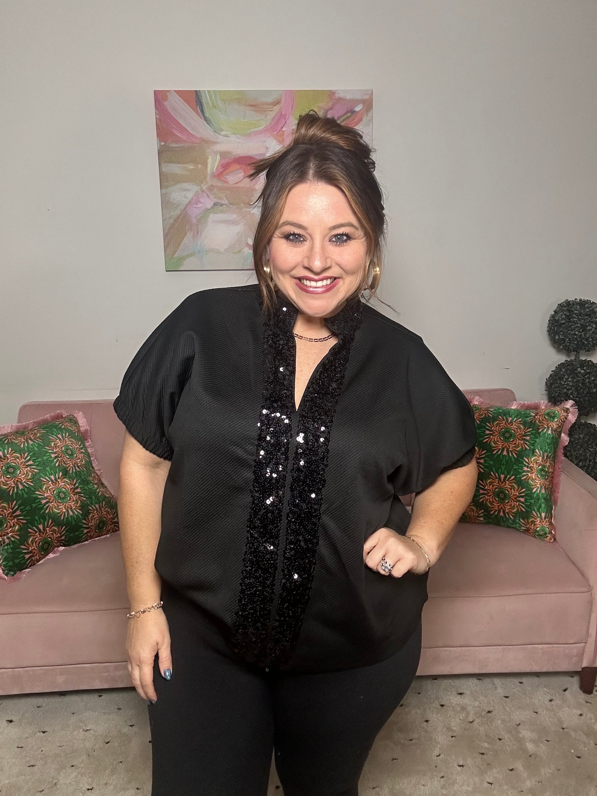 Shine Bright Tonight Top