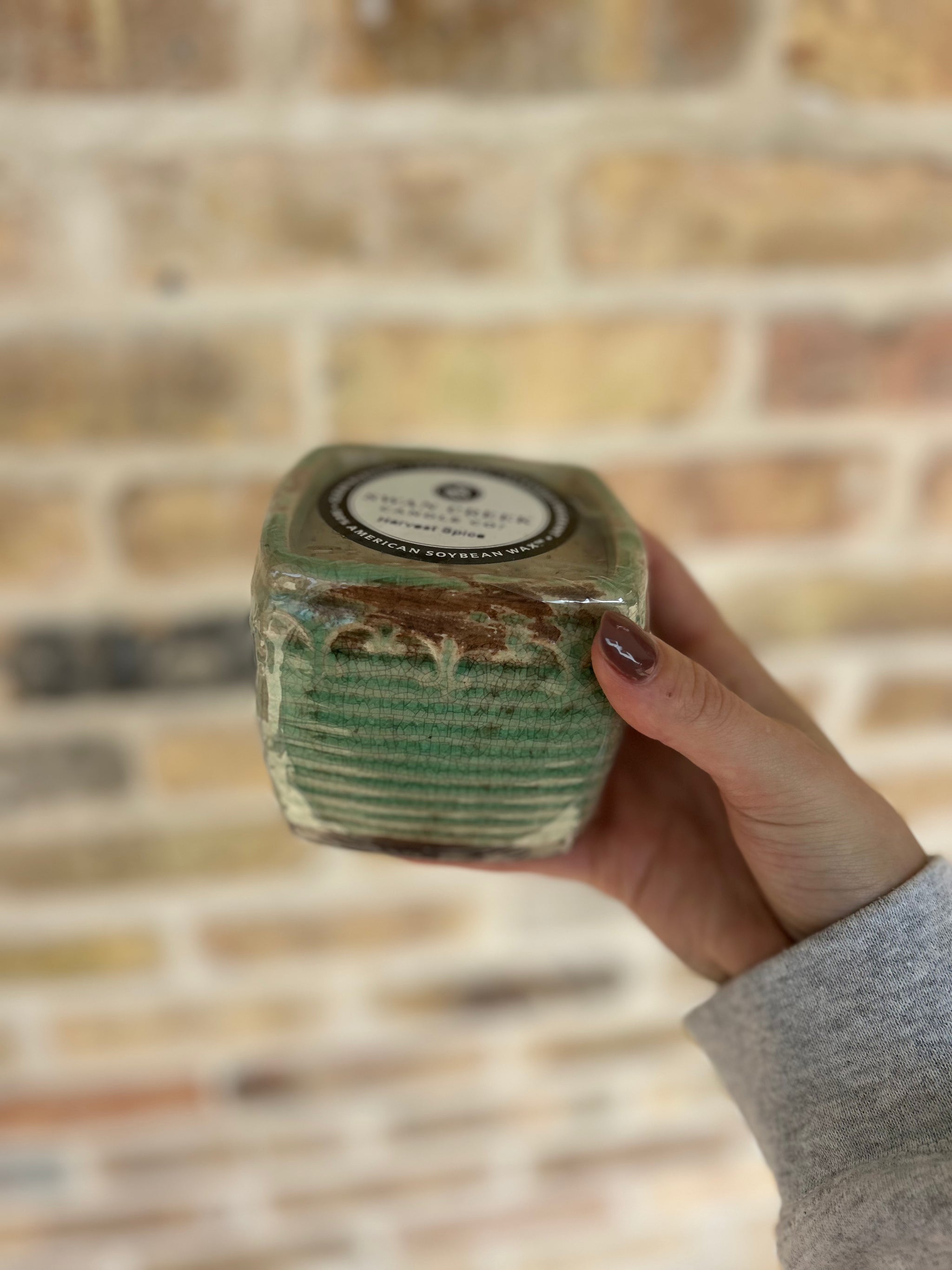 Vintage Sq Pot Harvest Spice