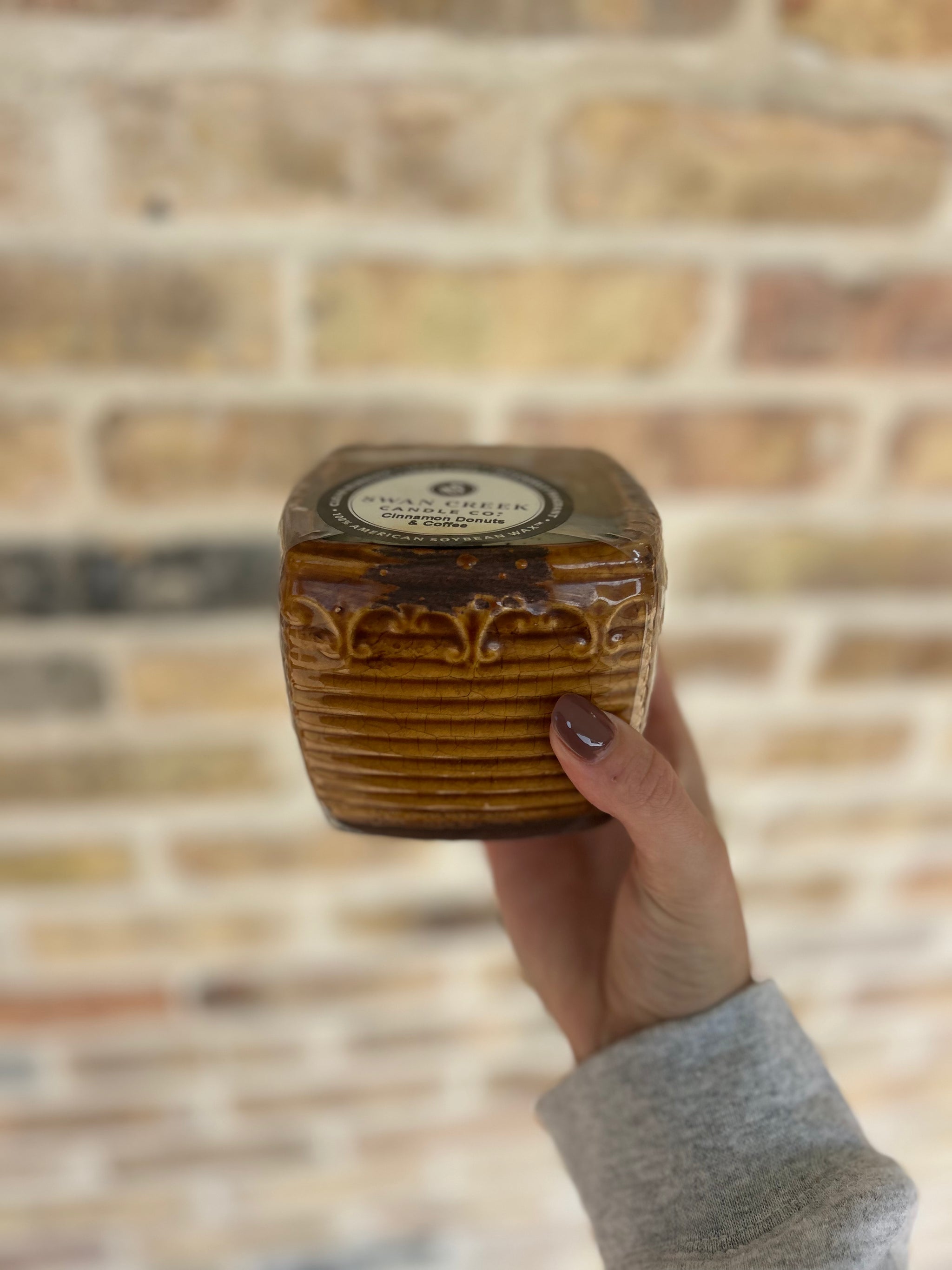 Vintage Sq Cinnamon Donuts