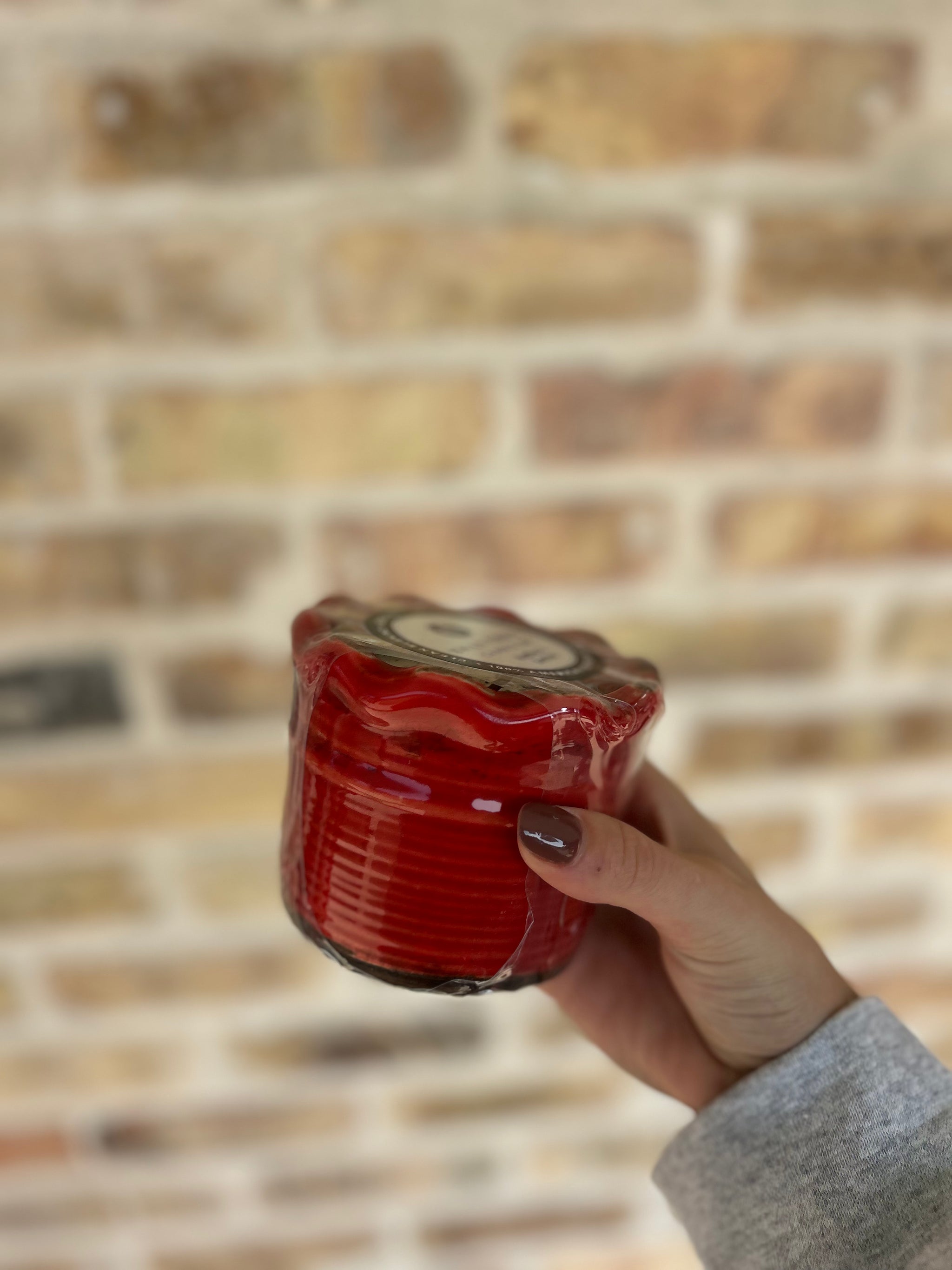 Ruffled Pot Waffles&Berries