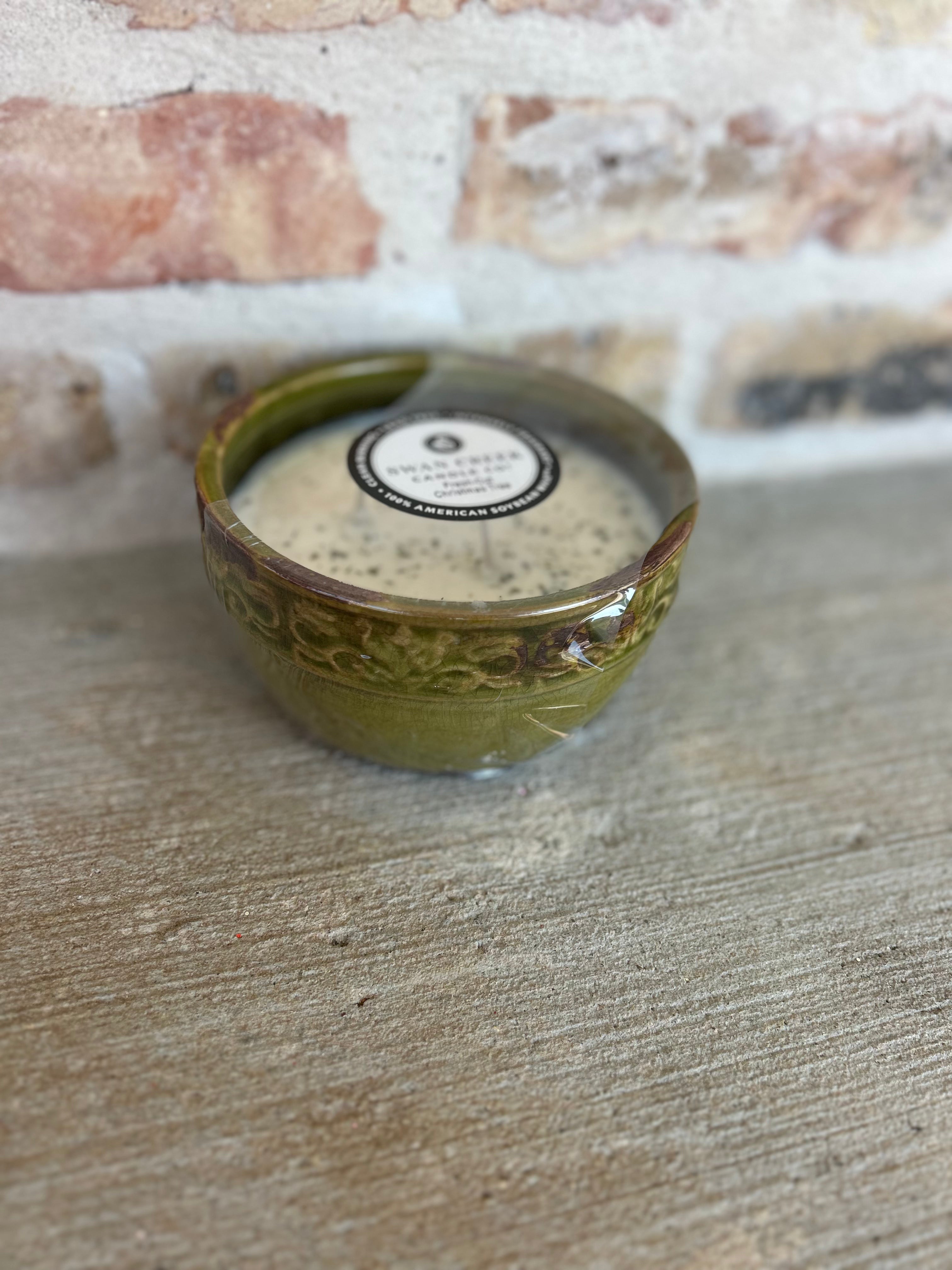 Vintage Bowl Fresh Cut Christmas