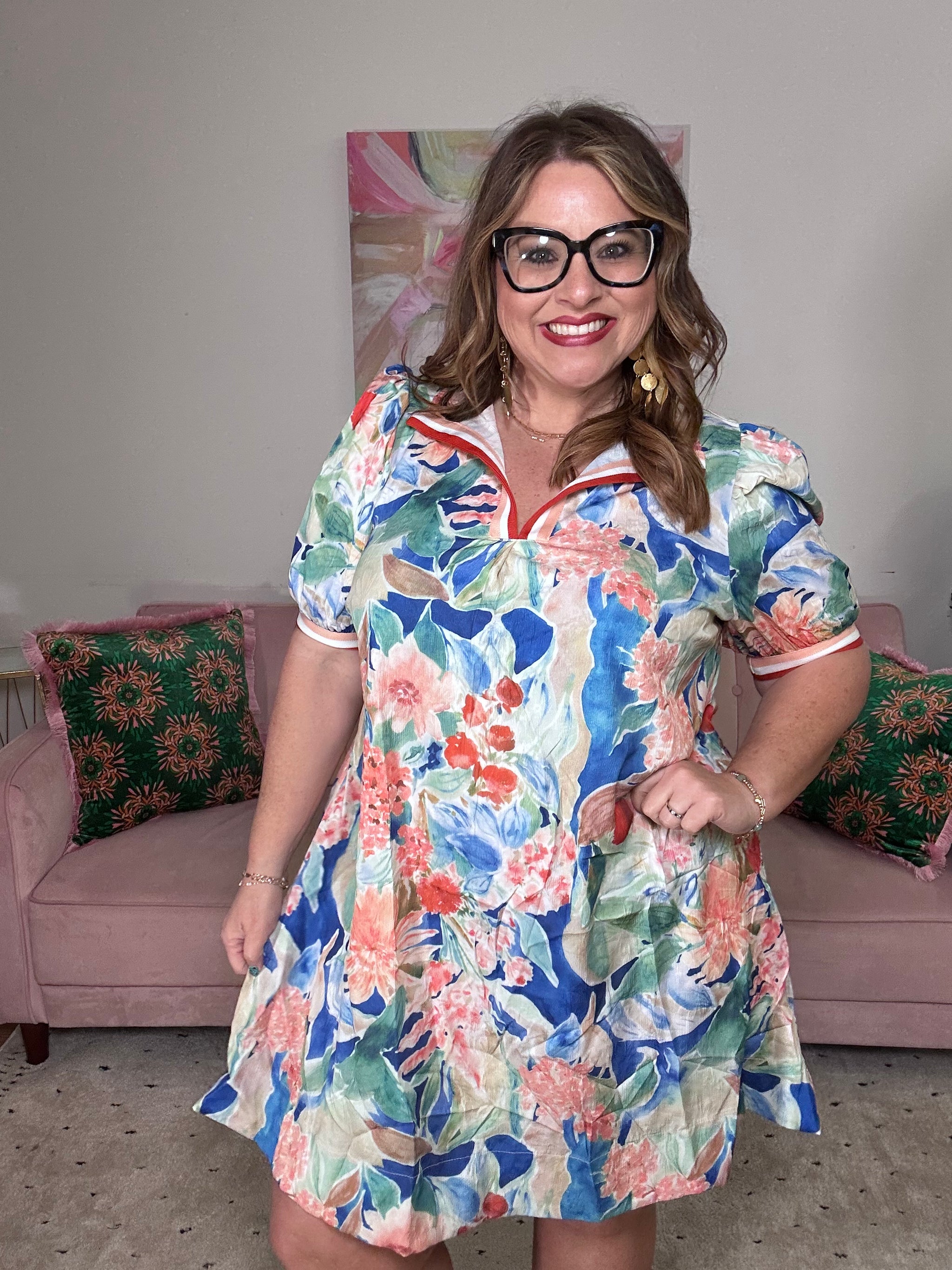Garden Stroll Dress Umgee