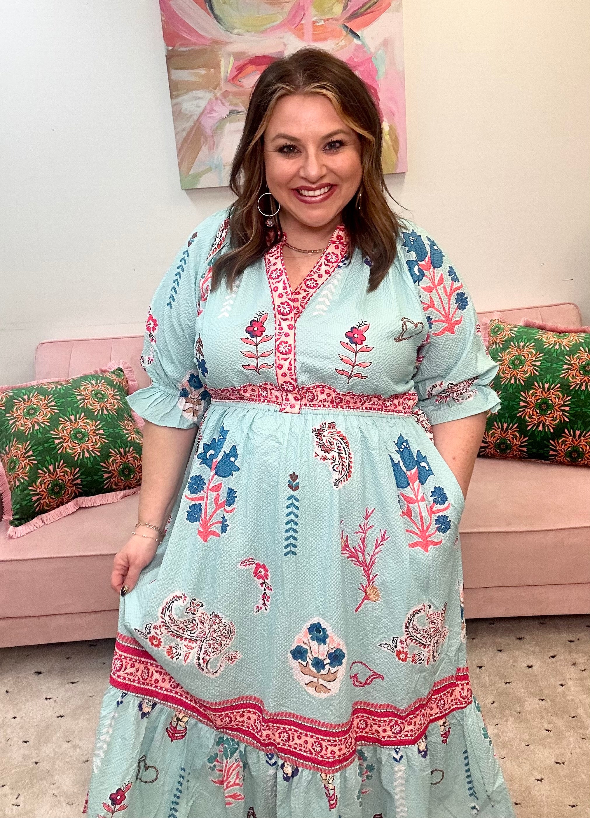 Mint Julep Dress umgee