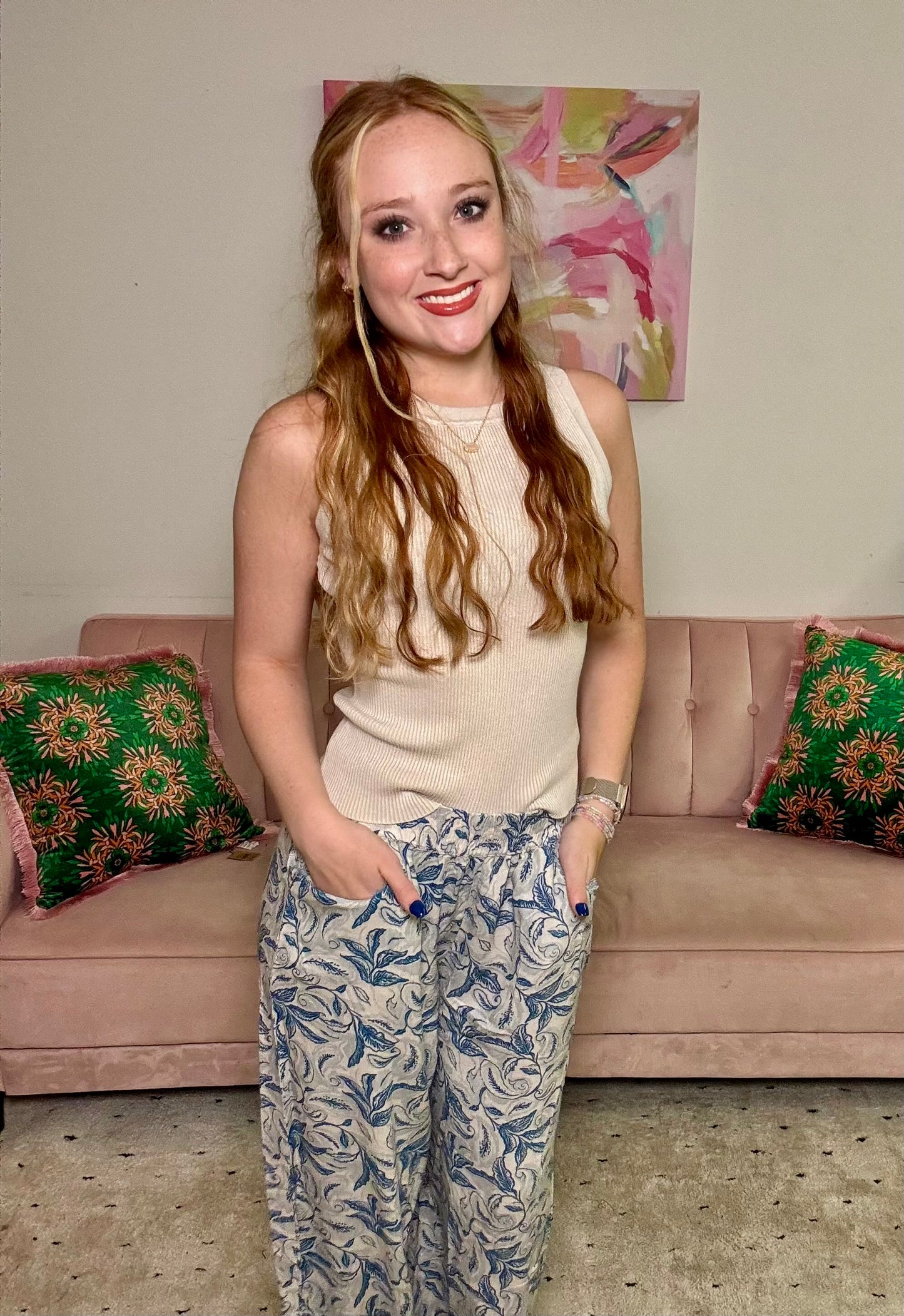 Lakeside Linen Pants Umgee