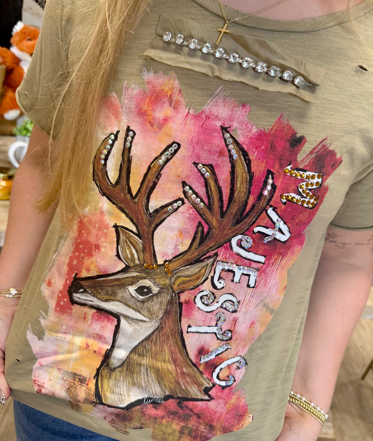 Boho Rare Bird Tee Ballyhoo Boutique and Gift