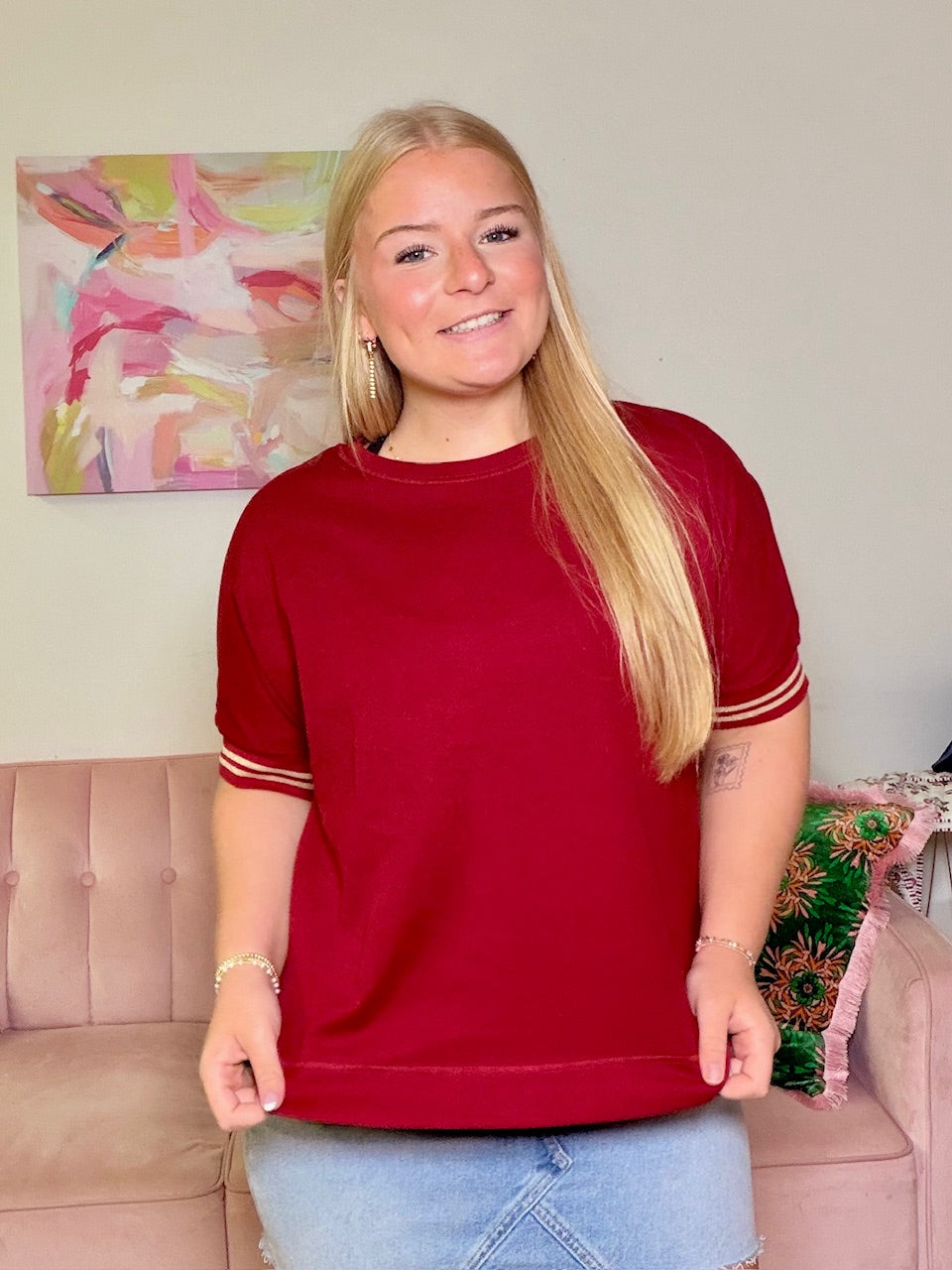 Alumni Top glam