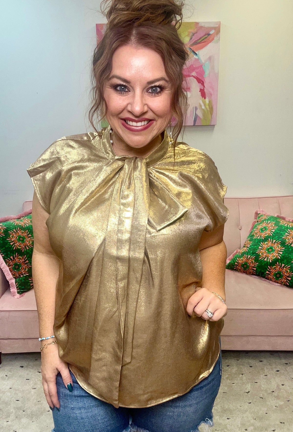Golden Goddess Top Entro