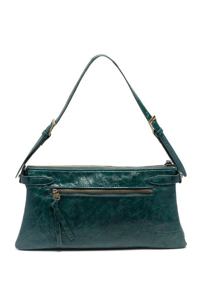 Dark Teal Eve Trapeze Bag joy susan