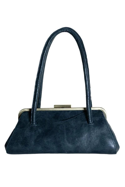 Deep Denim Lady Frame Bag joy susan