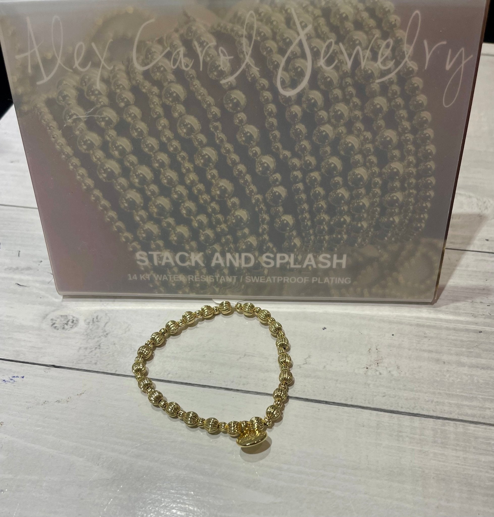 AC Graduated Ball Bracelet - Ballyhoo Boutique and Gift