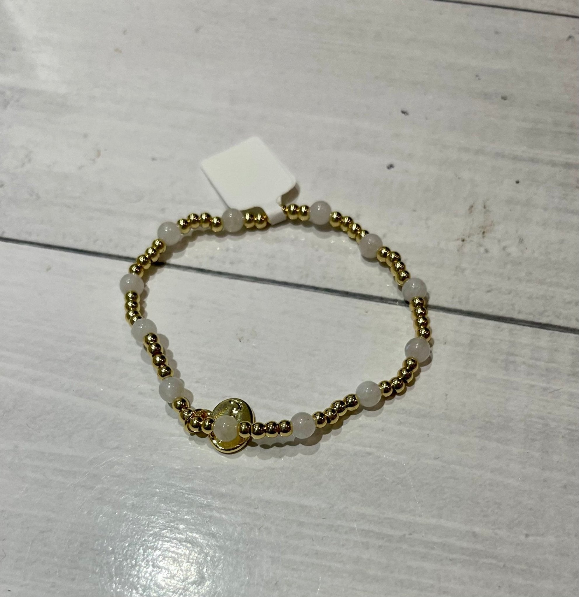 AC Moonstone Gem Bracelet - Ballyhoo Boutique and Gift