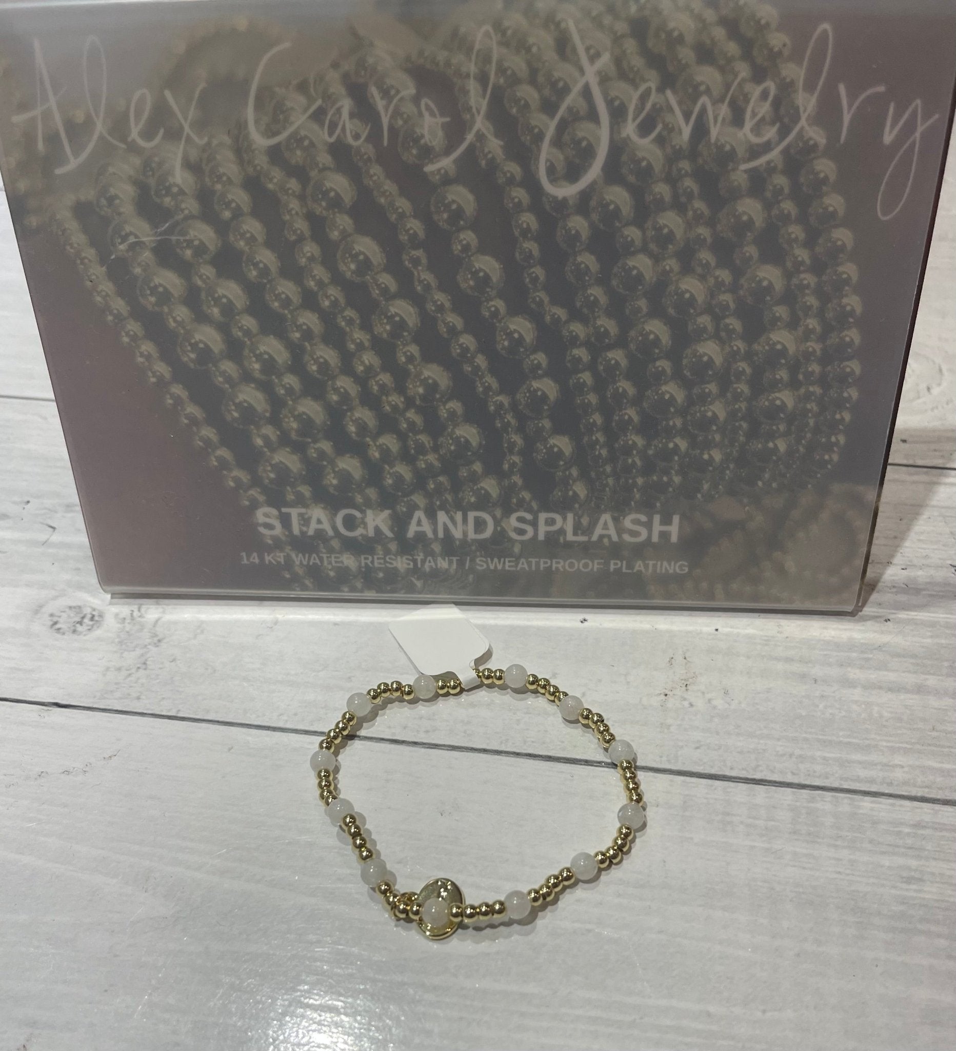 AC Moonstone Gem Bracelet - Ballyhoo Boutique and Gift