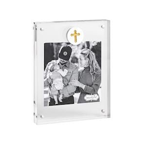Acrylic Cross Icon Frame - Ballyhoo Boutique and Gift