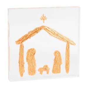 Acrylic Nativity Plaque - Ballyhoo Boutique and Gift