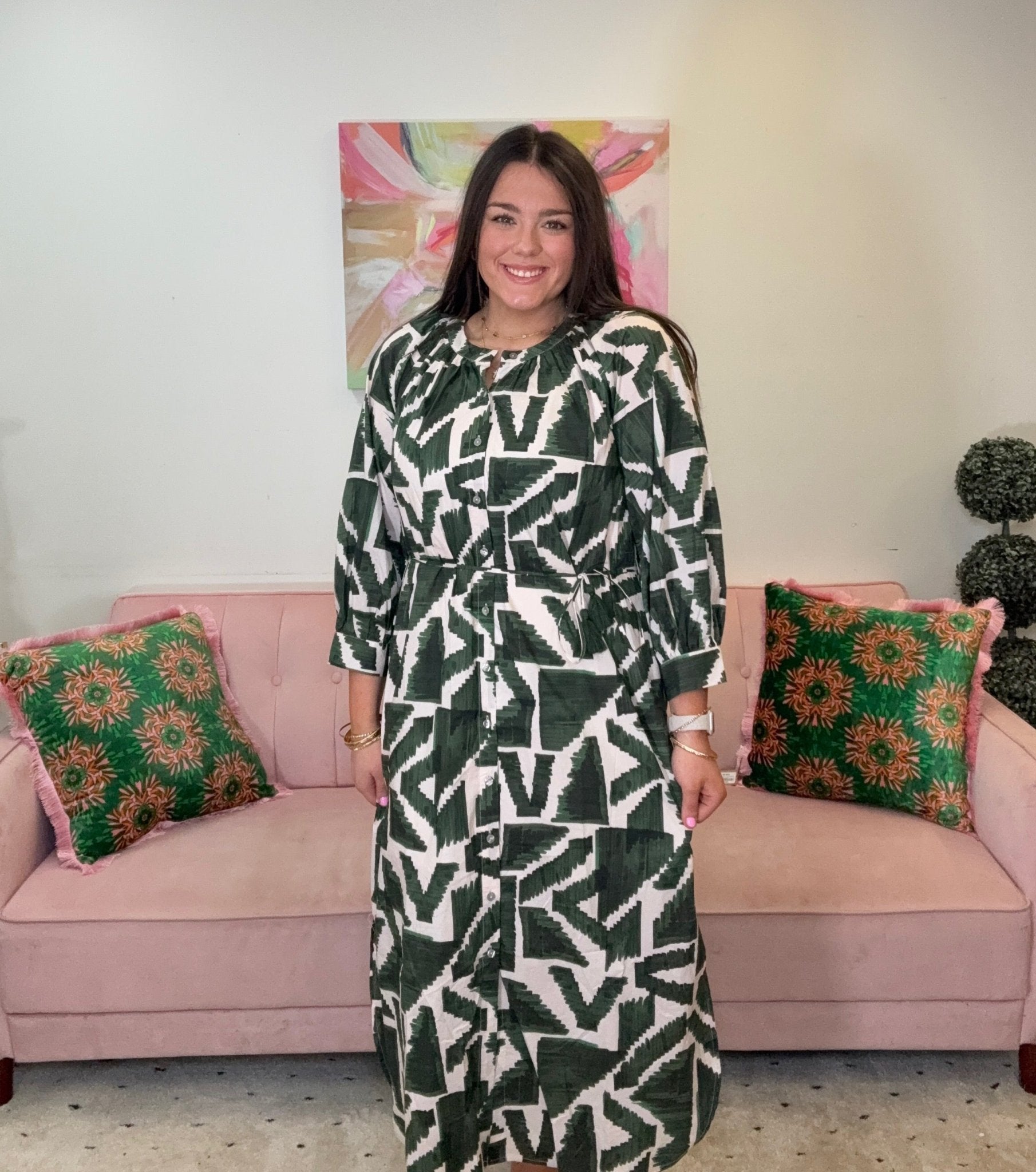 Afternoon Stroll Dress - Ballyhoo Boutique and Gift