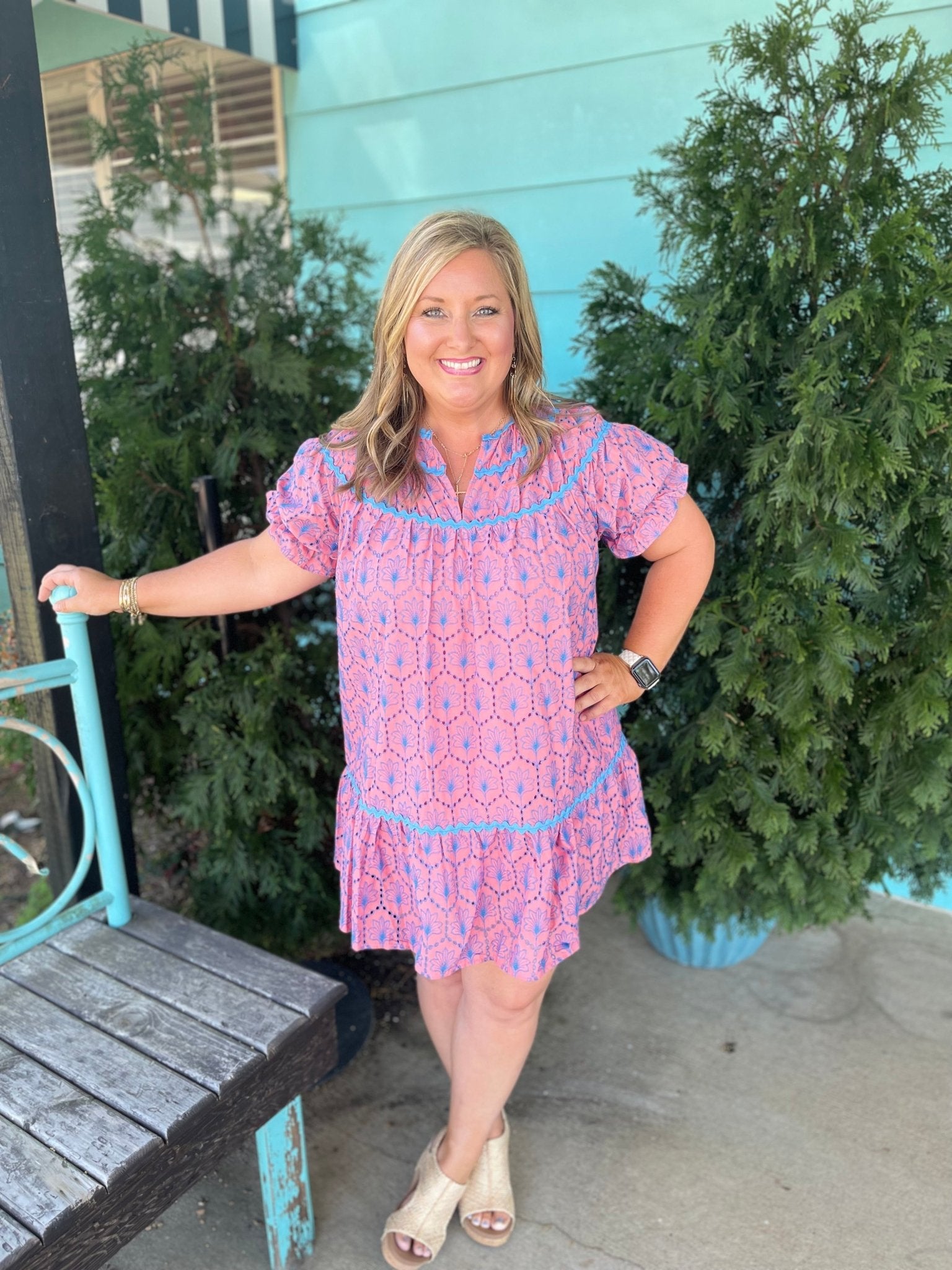 All Eyes Dress - Ballyhoo Boutique and Gift