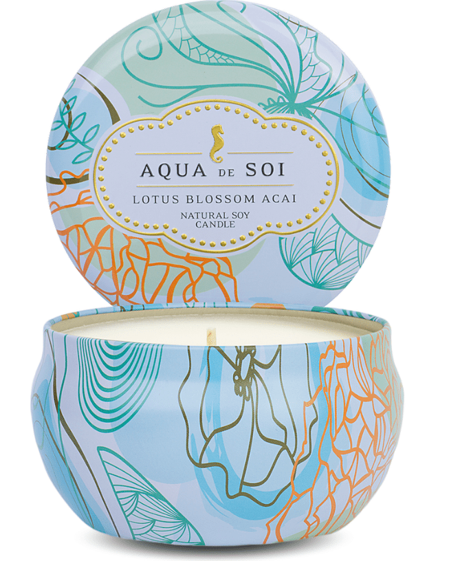 Aqua De SOi 9oz Tin Candle - Ballyhoo Boutique and Gift