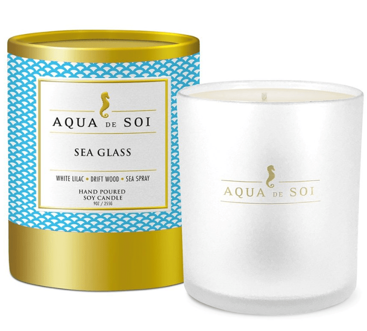 Aqua De SOi Luxe Box Candle - Ballyhoo Boutique and Gift