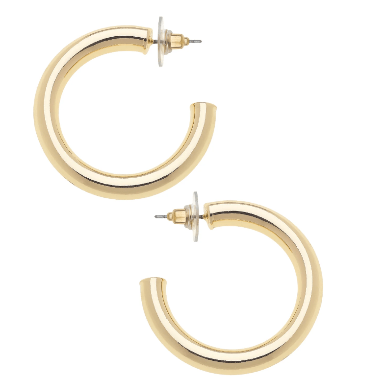 Arabella Hoop Earrings - Ballyhoo Boutique and Gift