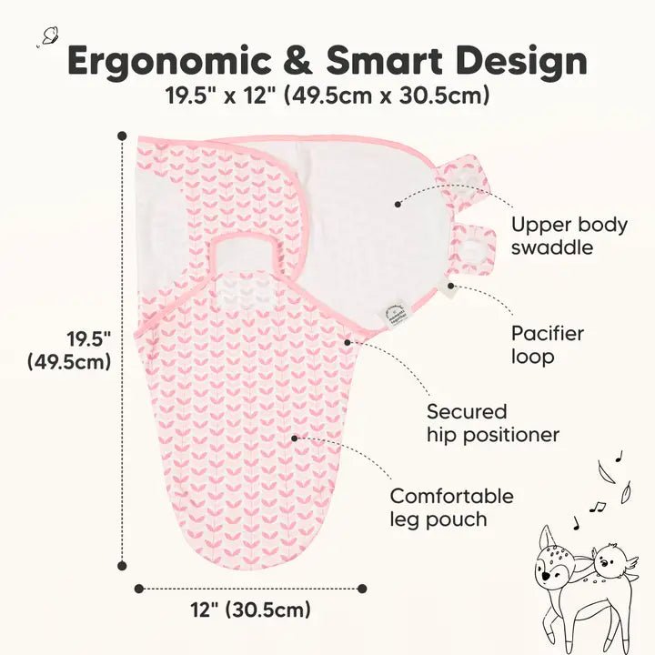 Baby Swaddles 3 pk - Ballyhoo Boutique and Gift