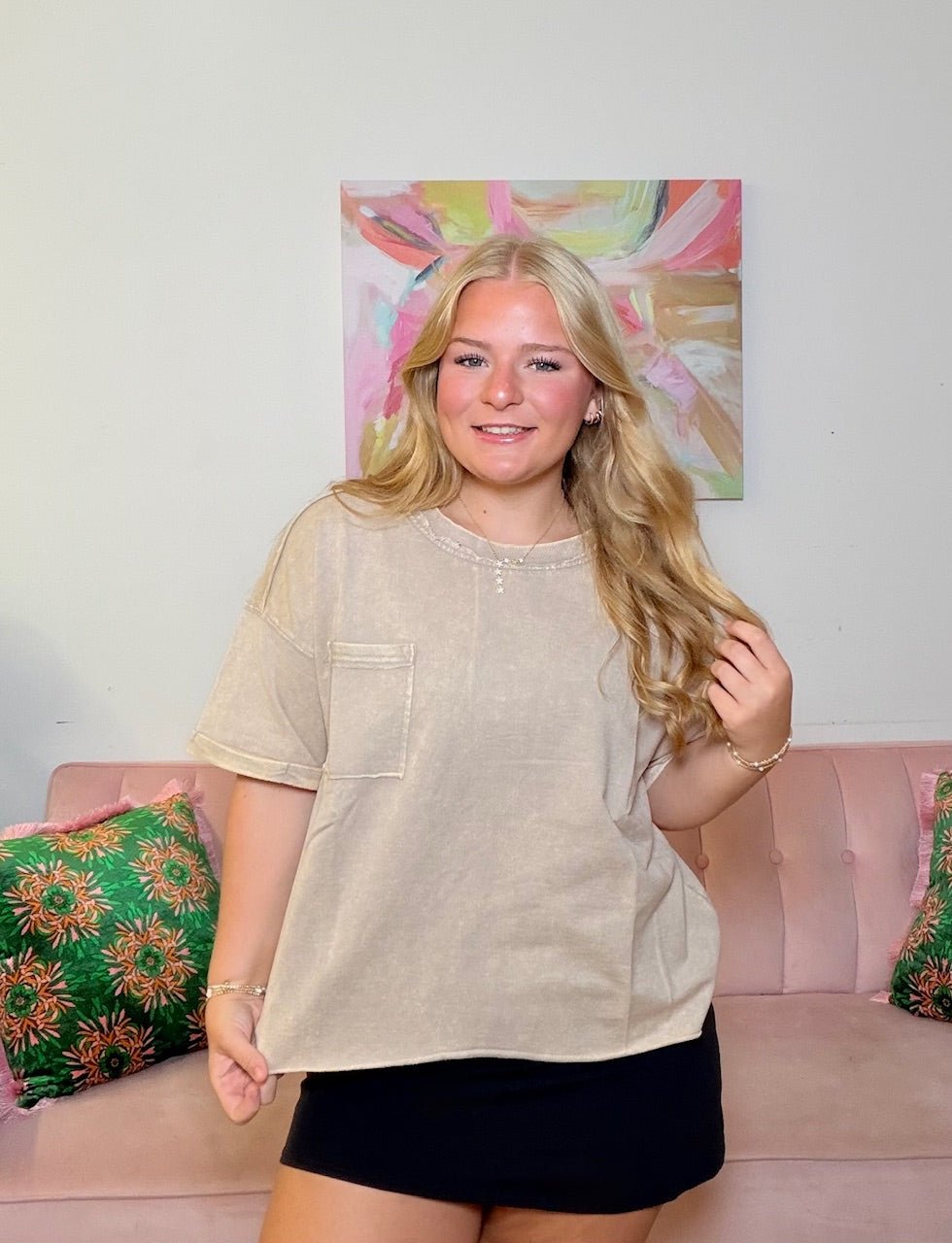 Back to the Basics Top - Ballyhoo Boutique and Gift