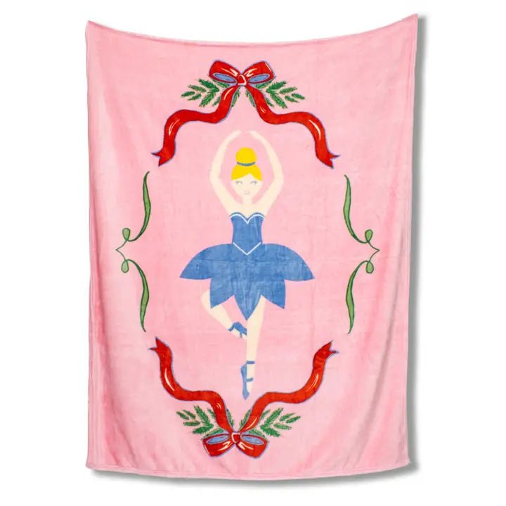Ballerina Waltz Throw - Ballyhoo Boutique and Gift