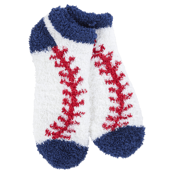 Baseball Cozy Low Socks - Ballyhoo Boutique and Gift