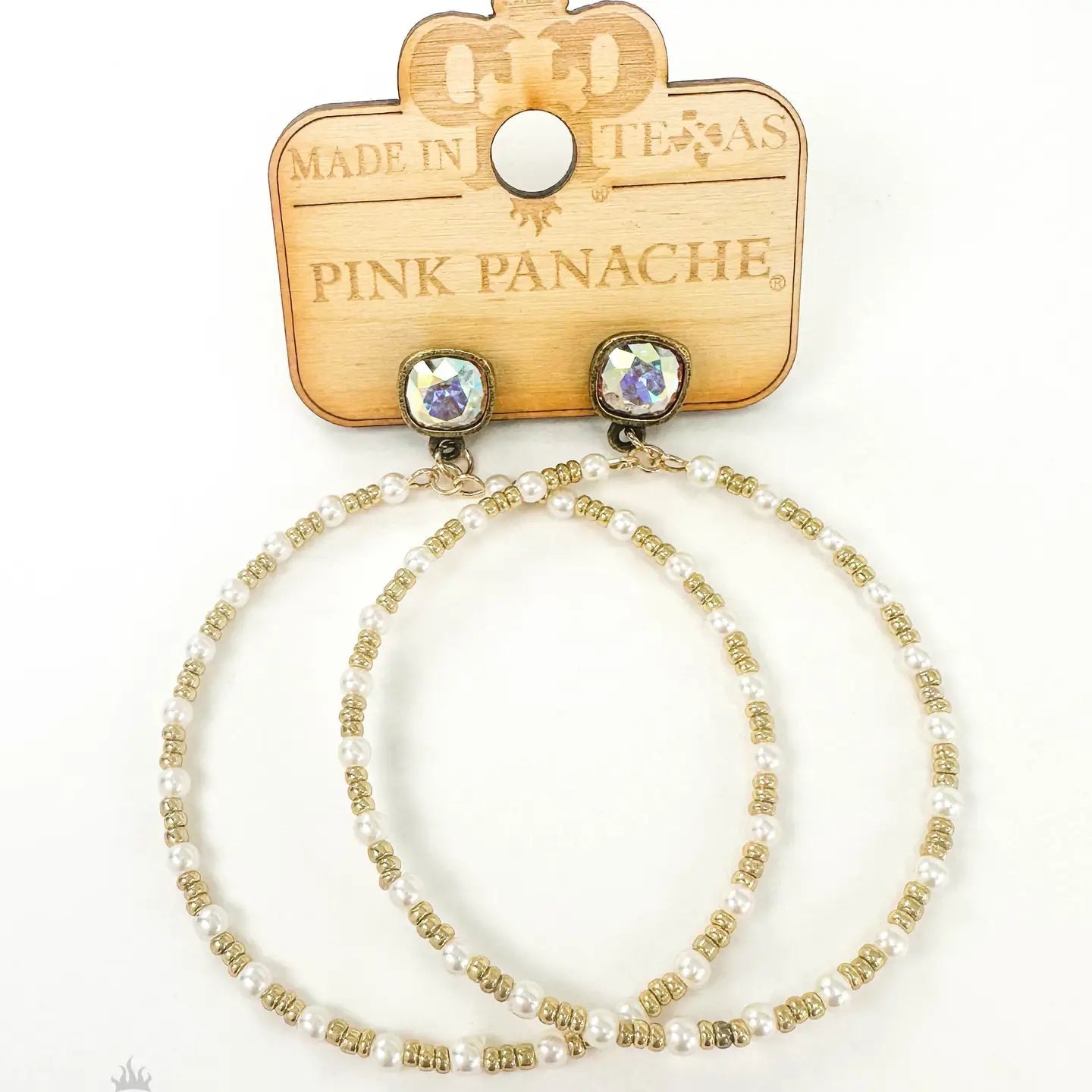 Beaded Pearl Earring - Ballyhoo Boutique and Gift