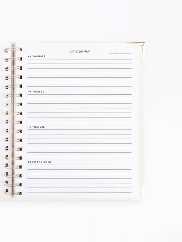 Because He Bends Down Prayer Journal - Ballyhoo Boutique and Gift