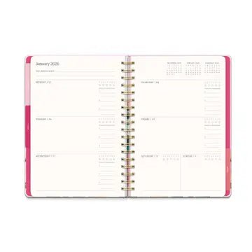 Bella Flora Tri Tab Planner 2026 - Ballyhoo Boutique and Gift