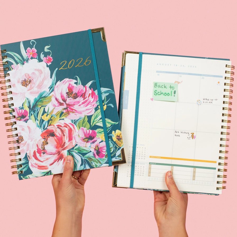 Bella Flora XL Planner 2026 - Ballyhoo Boutique and Gift