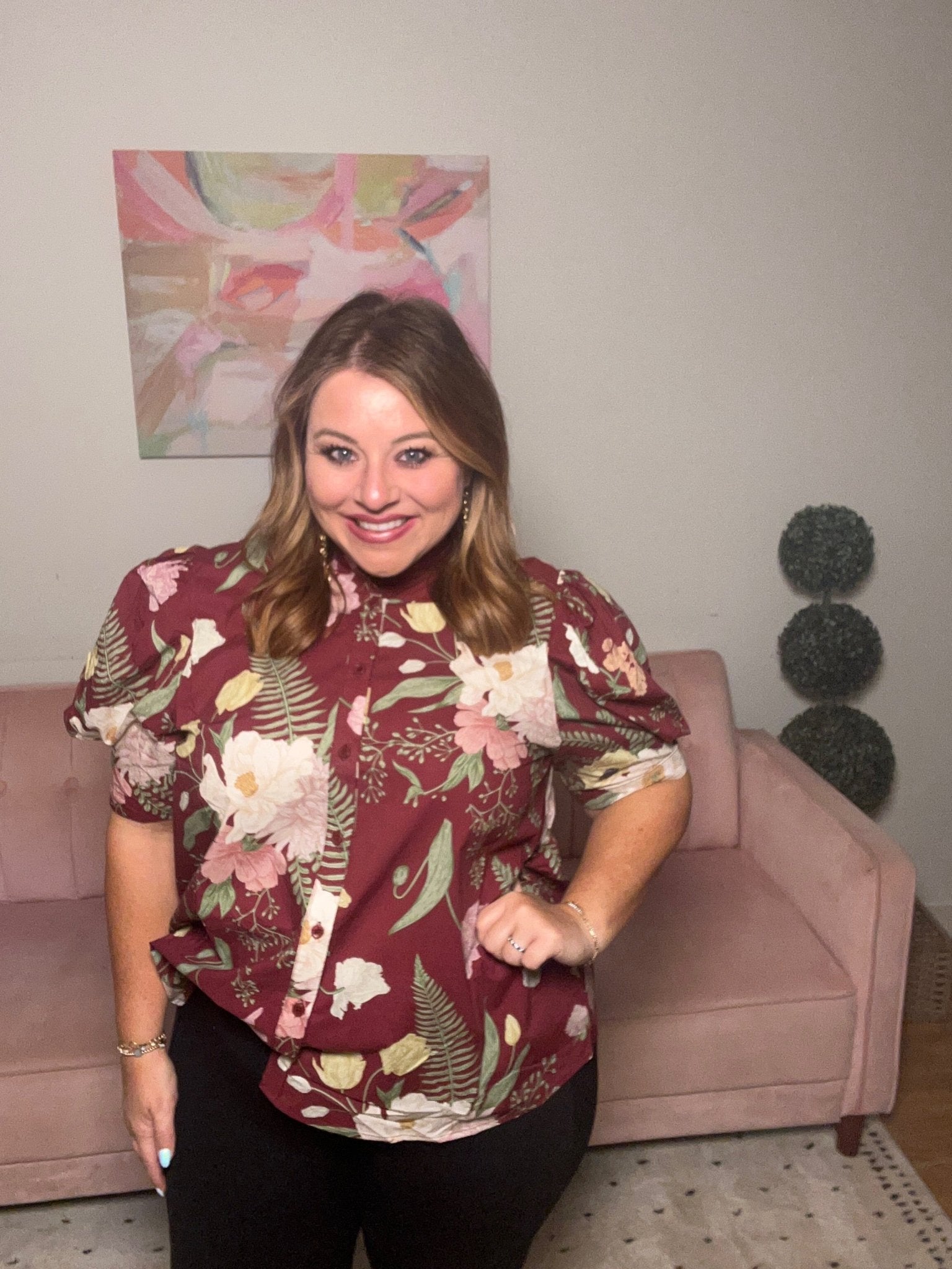 Berry Bliss Top - Ballyhoo Boutique and Gift