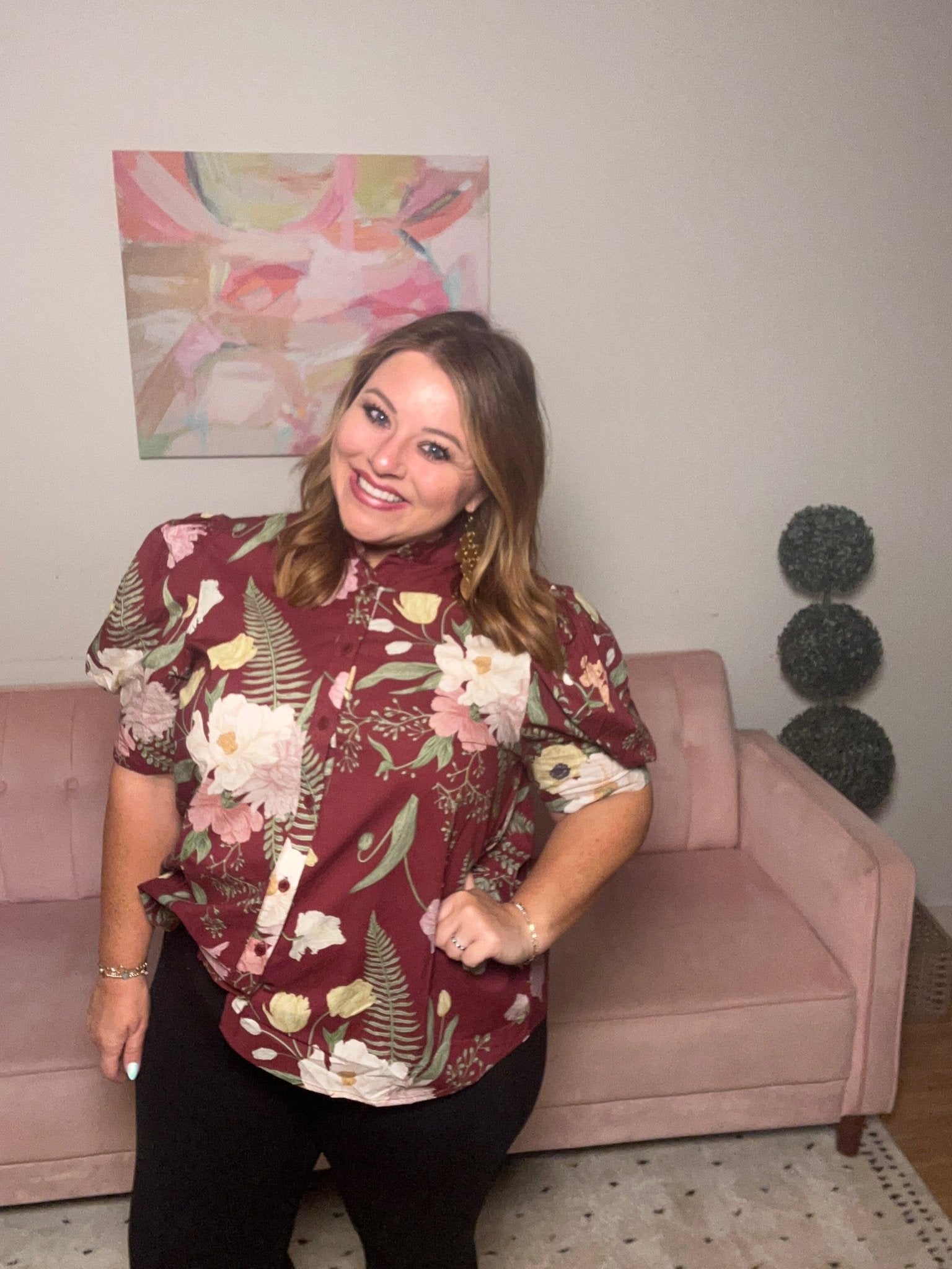 Berry Bliss Top - Ballyhoo Boutique and Gift
