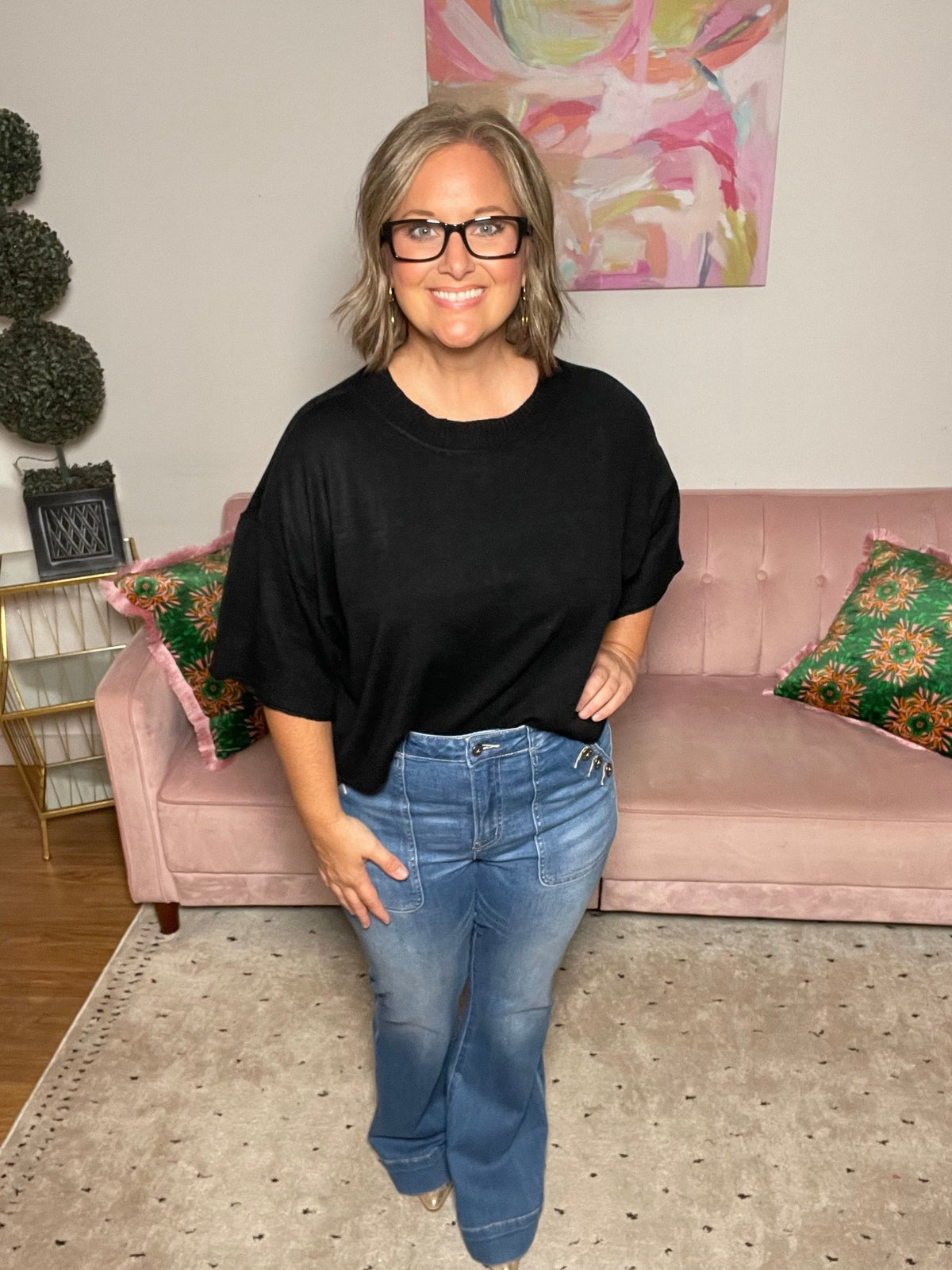 Better Than Basic Top - Ballyhoo Boutique and Gift