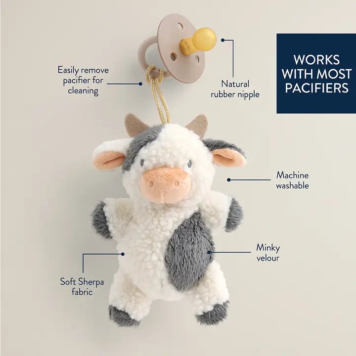 Bitzy Pal Pacifier & Plush - Ballyhoo Boutique and Gift