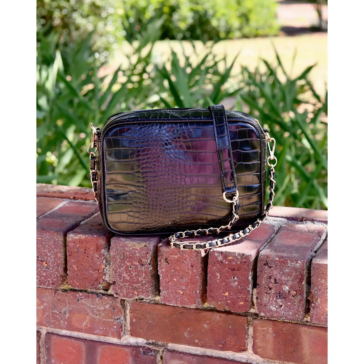 Black Fiona Crossbody - Ballyhoo Boutique and Gift