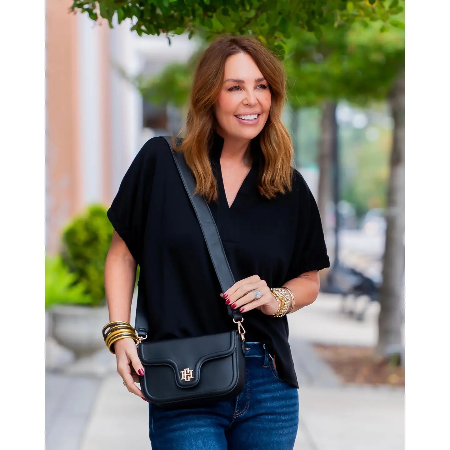 Black Juliet Crossbody - Ballyhoo Boutique and Gift