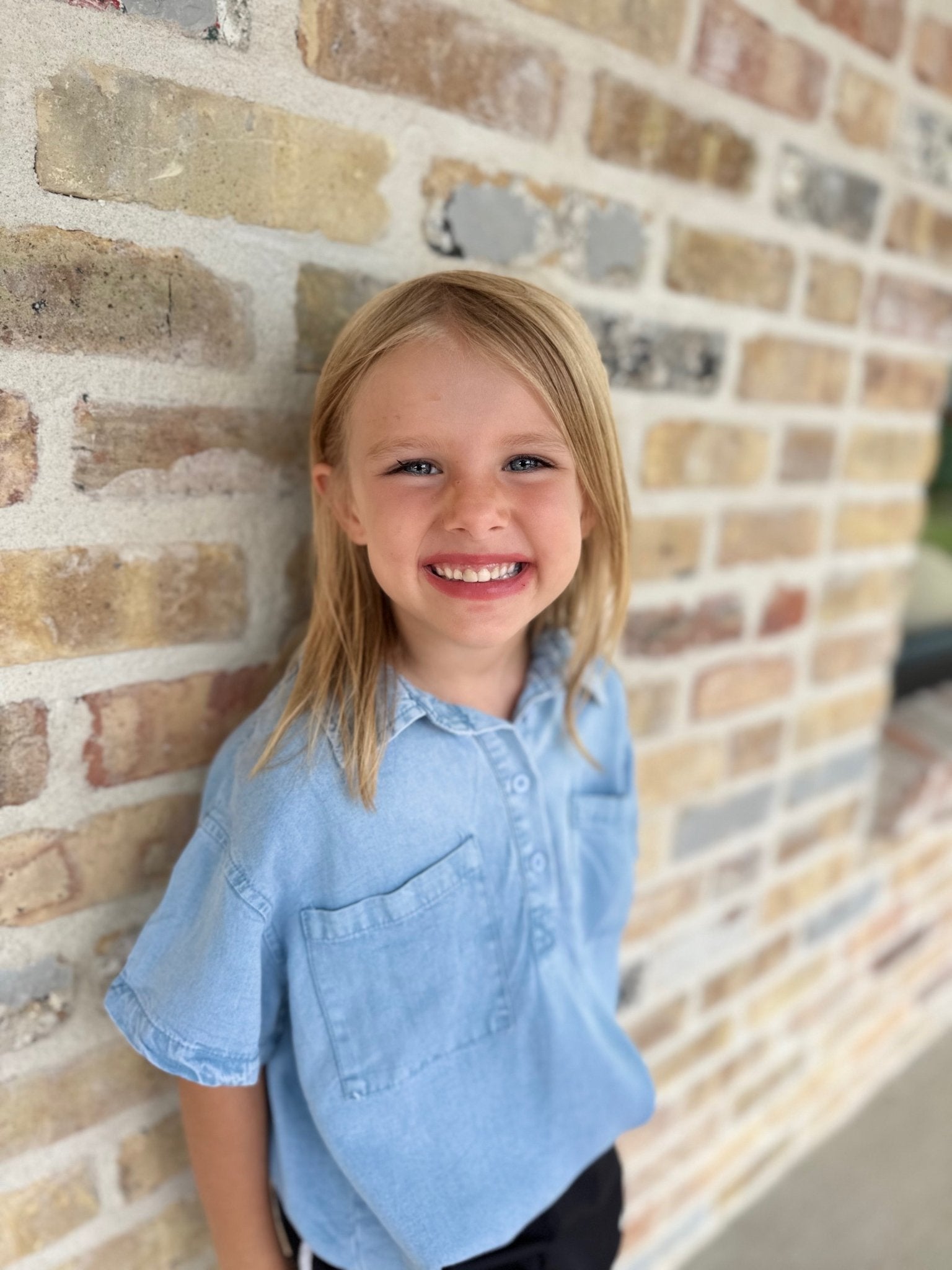 Blue Jean Dream Top - Ballyhoo Boutique and Gift