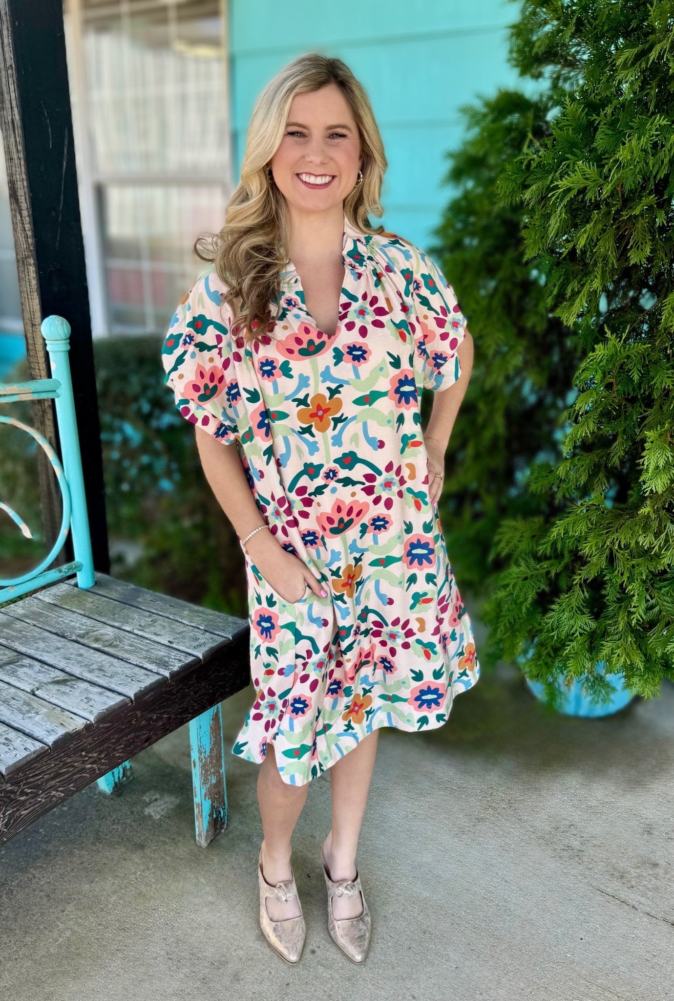 Boho Babe Dress - Ballyhoo Boutique and Gift