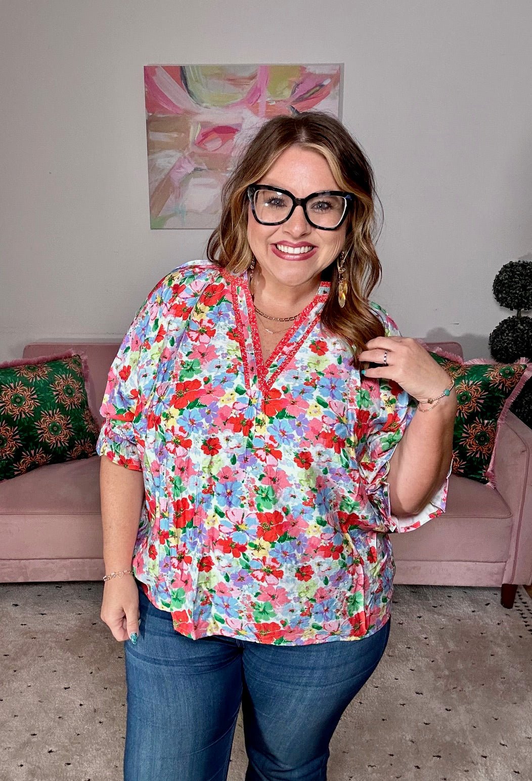 Boho Betty Top - Ballyhoo Boutique and Gift