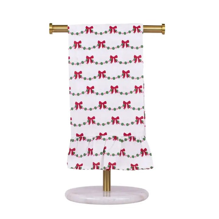 Bow Garland Hand Towel - Ballyhoo Boutique and Gift