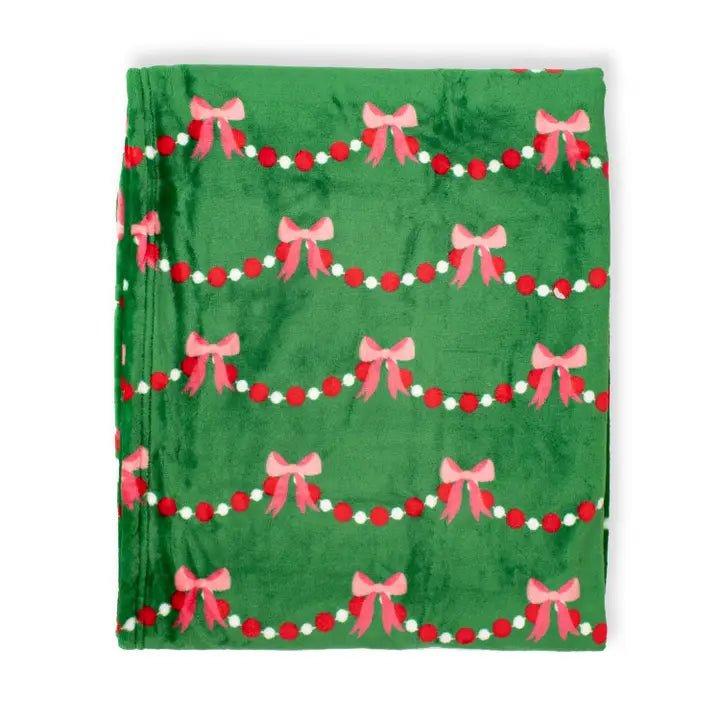 Bow Garland Throw - Ballyhoo Boutique and Gift