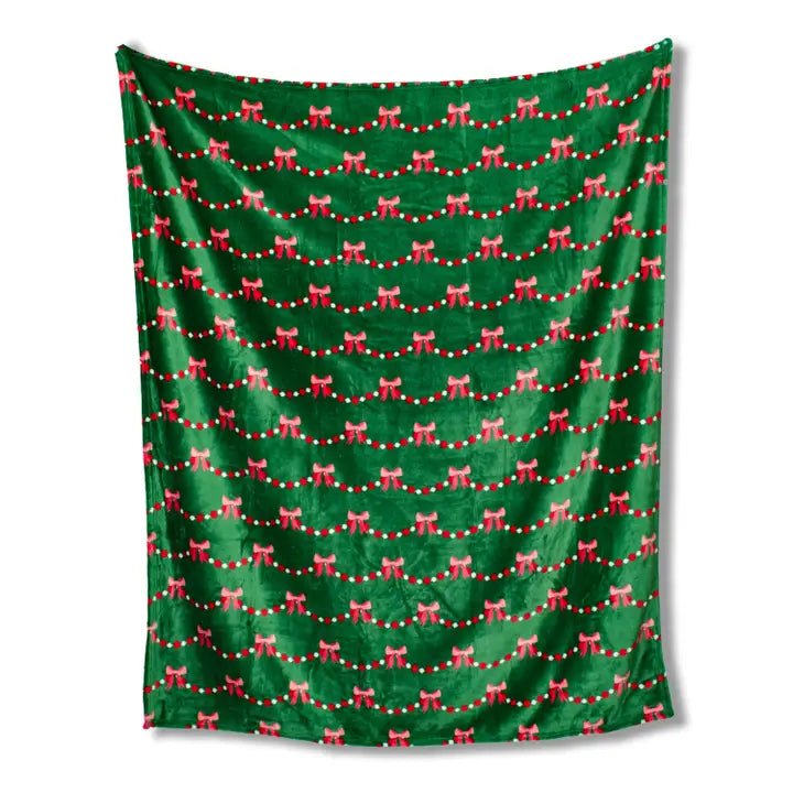 Bow Garland Throw - Ballyhoo Boutique and Gift