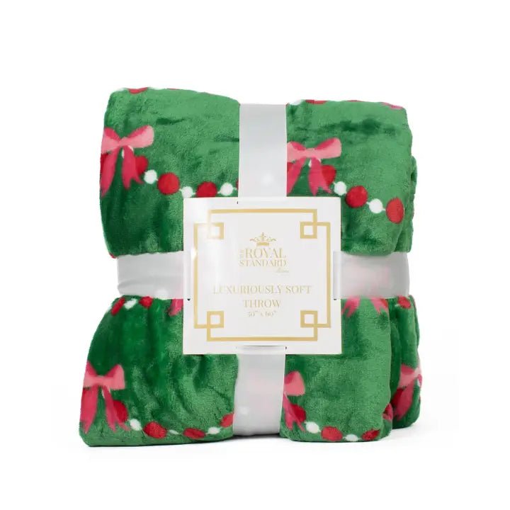 Bow Garland Throw - Ballyhoo Boutique and Gift