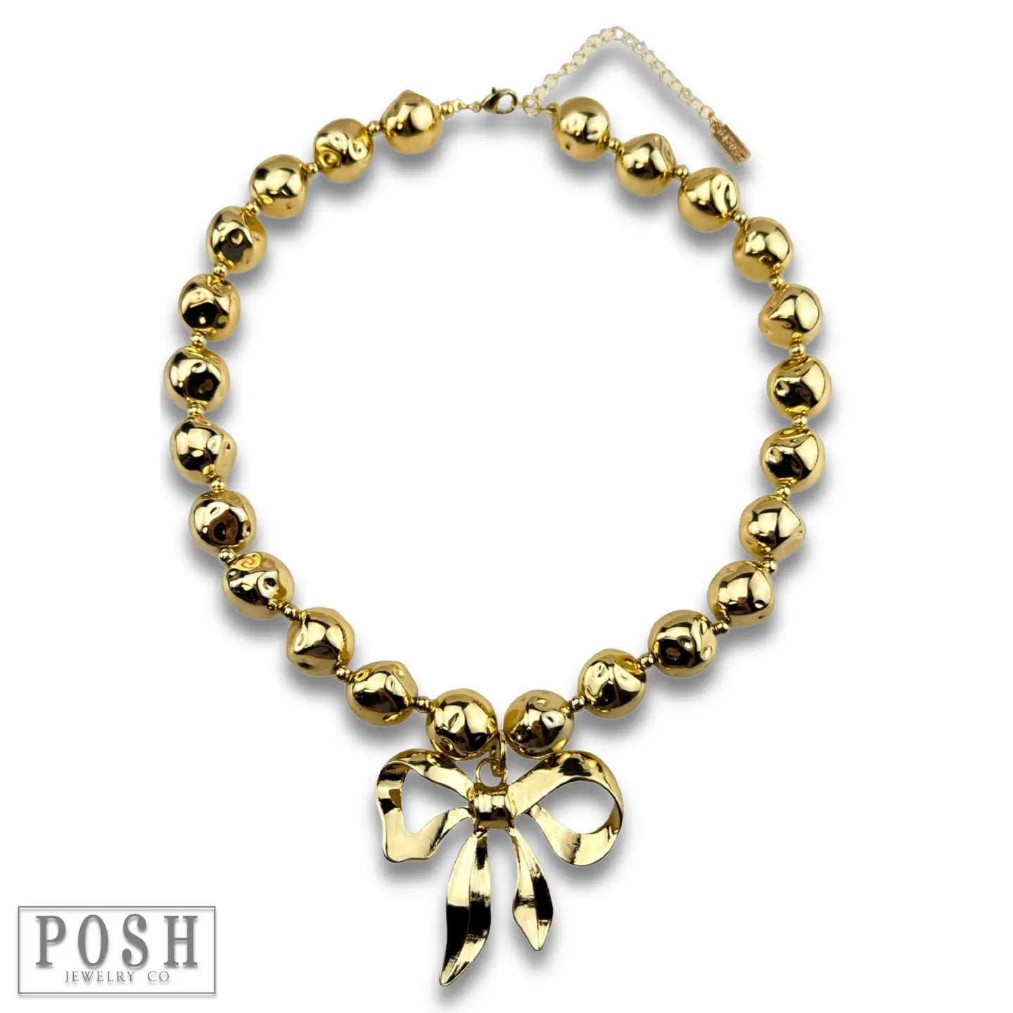 Bow Pendant Necklace - Ballyhoo Boutique and Gift